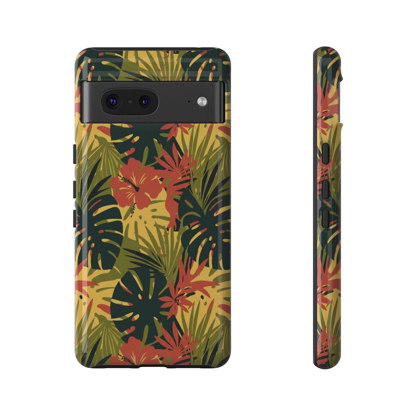 Tropical Hibiscus Phone Case — Durable Floral iPhone Protection