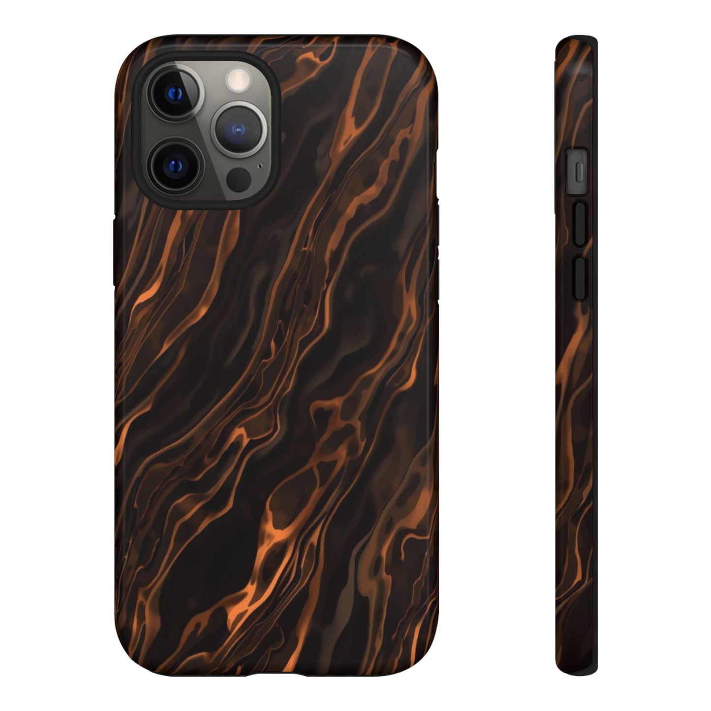 Copper Swirl Phone Case — Tough Protective iPhone Cover