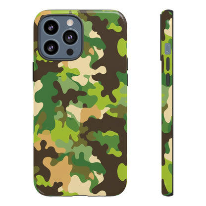 Camouflage Tough Phone Case — Military Camo Protective Cover