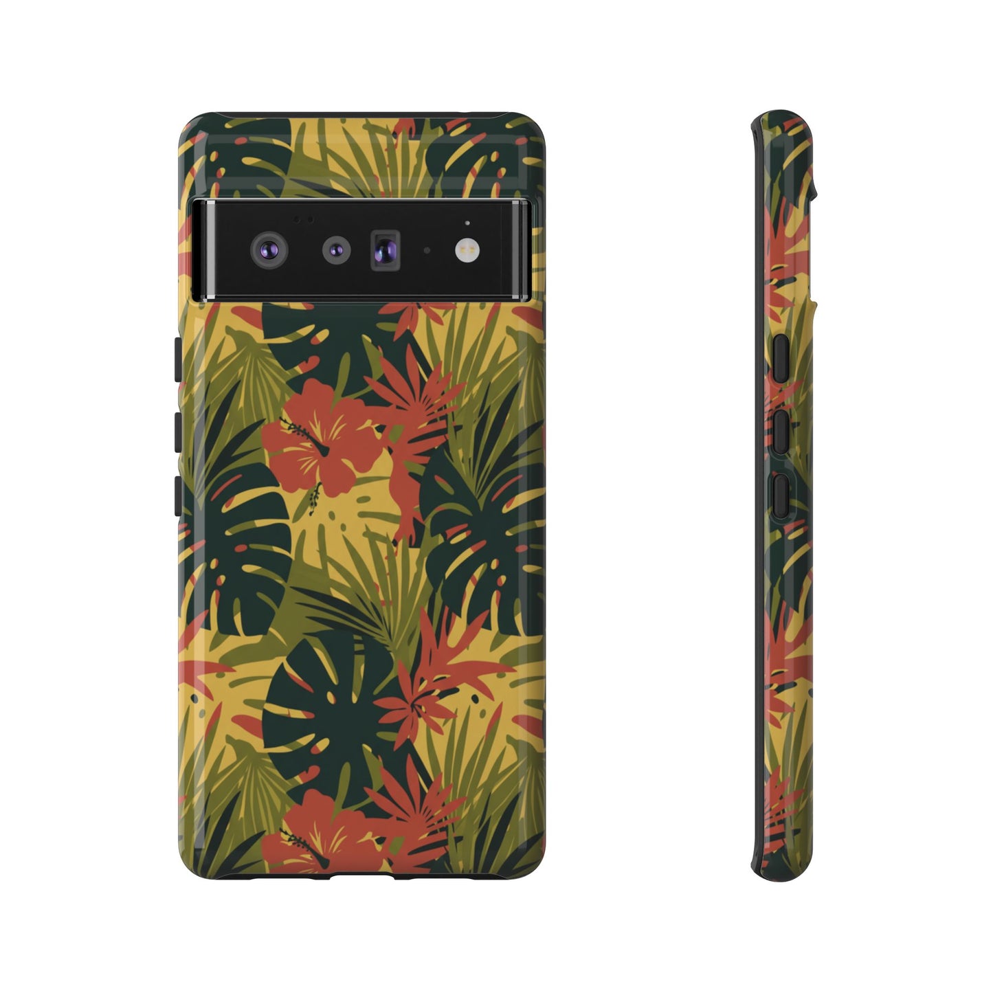 Tropical Hibiscus Phone Case — Durable Floral iPhone Protection