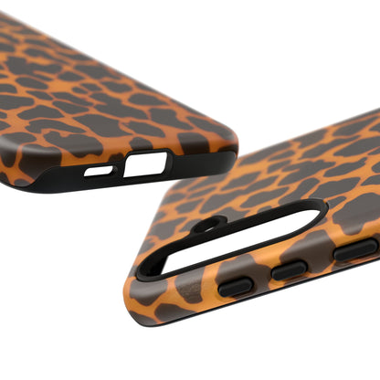 Leopard Print Tough Phone Case — Slim Protective iPhone Cover