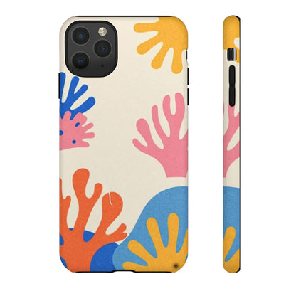 Tough Cases — Colorful Coral Pattern Phone Case