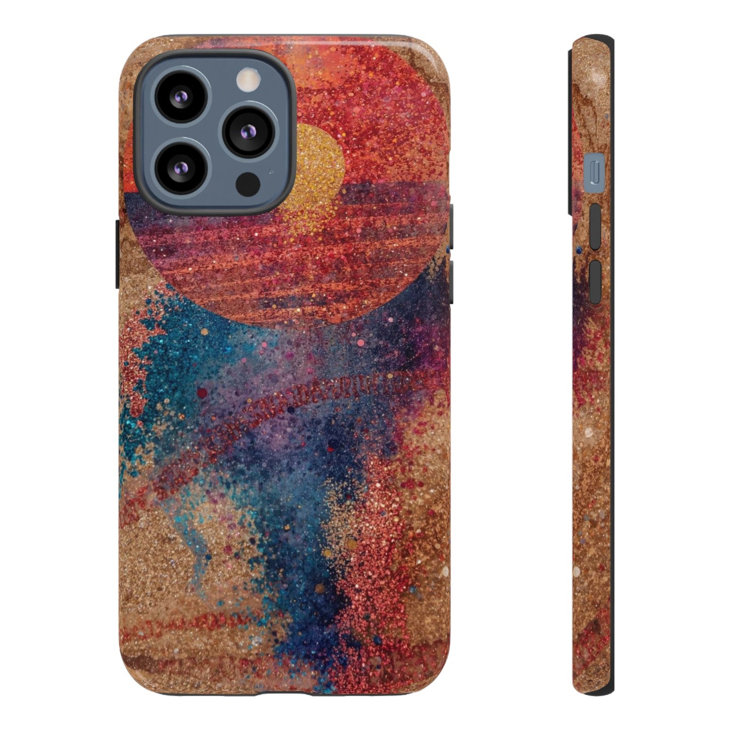 Retro Sunset Tough Phone Case