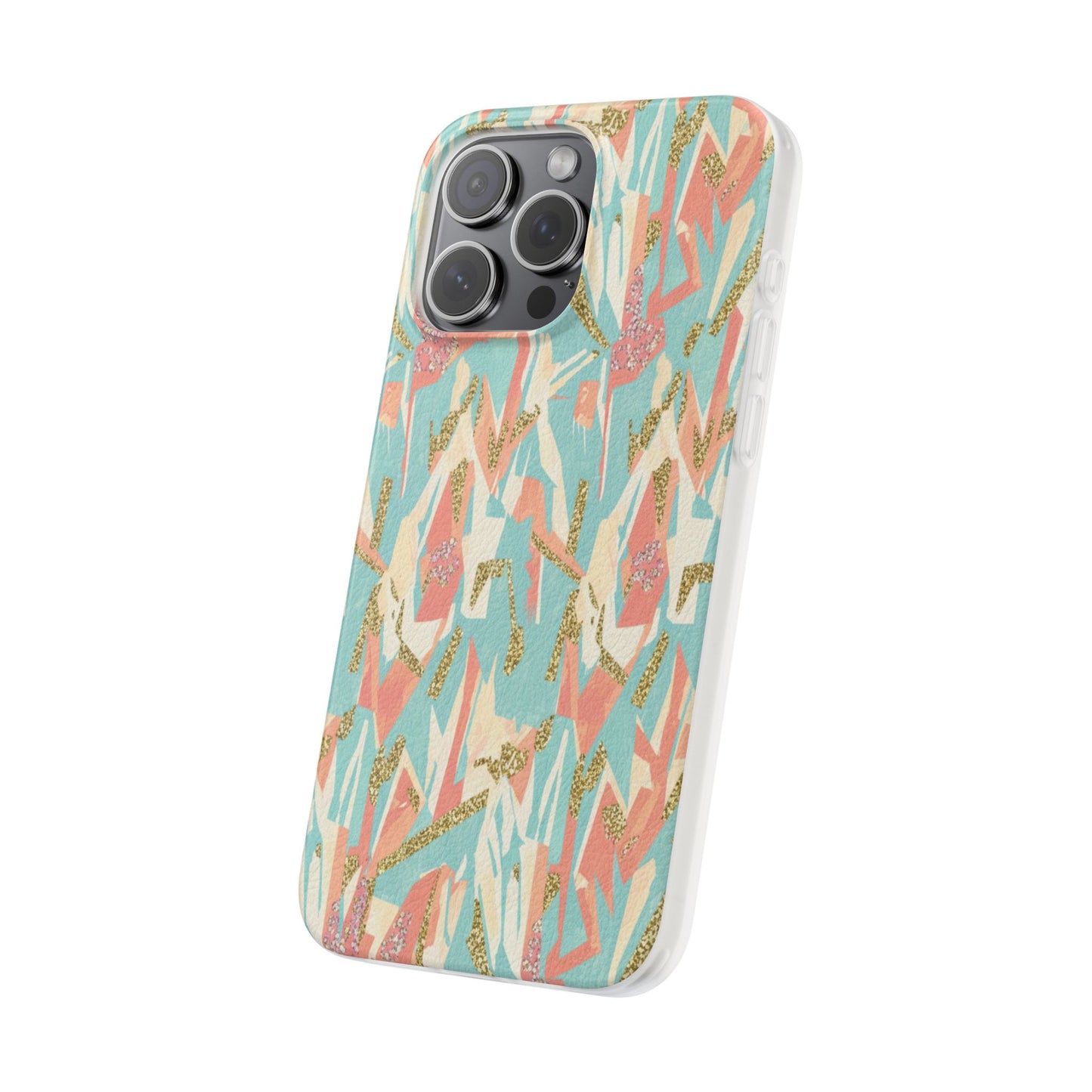 Pastel Abstract Floral Phone Case - Flexi Case