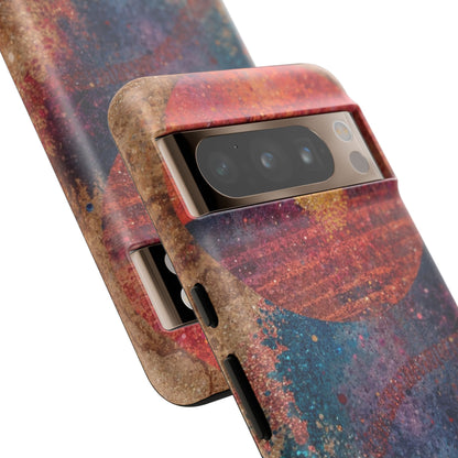 Retro Sunset Tough Phone Case