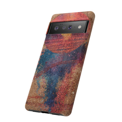Retro Sunset Tough Phone Case
