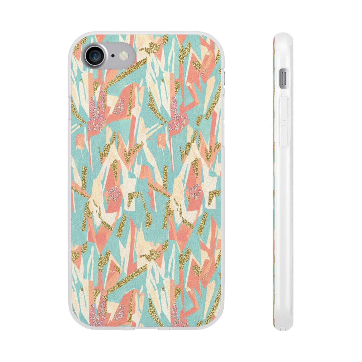 Pastel Abstract Floral Phone Case - Flexi Case