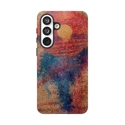 Retro Sunset Tough Phone Case