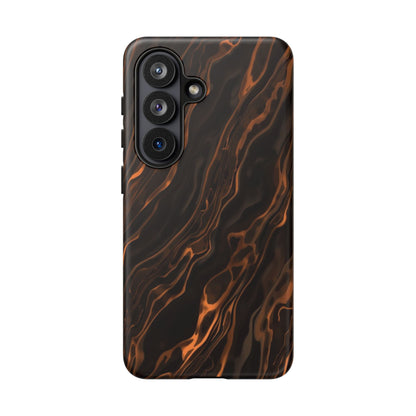 Copper Swirl Phone Case — Tough Protective iPhone Cover