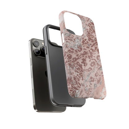 Tropical Monstera Phone Case — Colorful Leaf Protective Tough Case