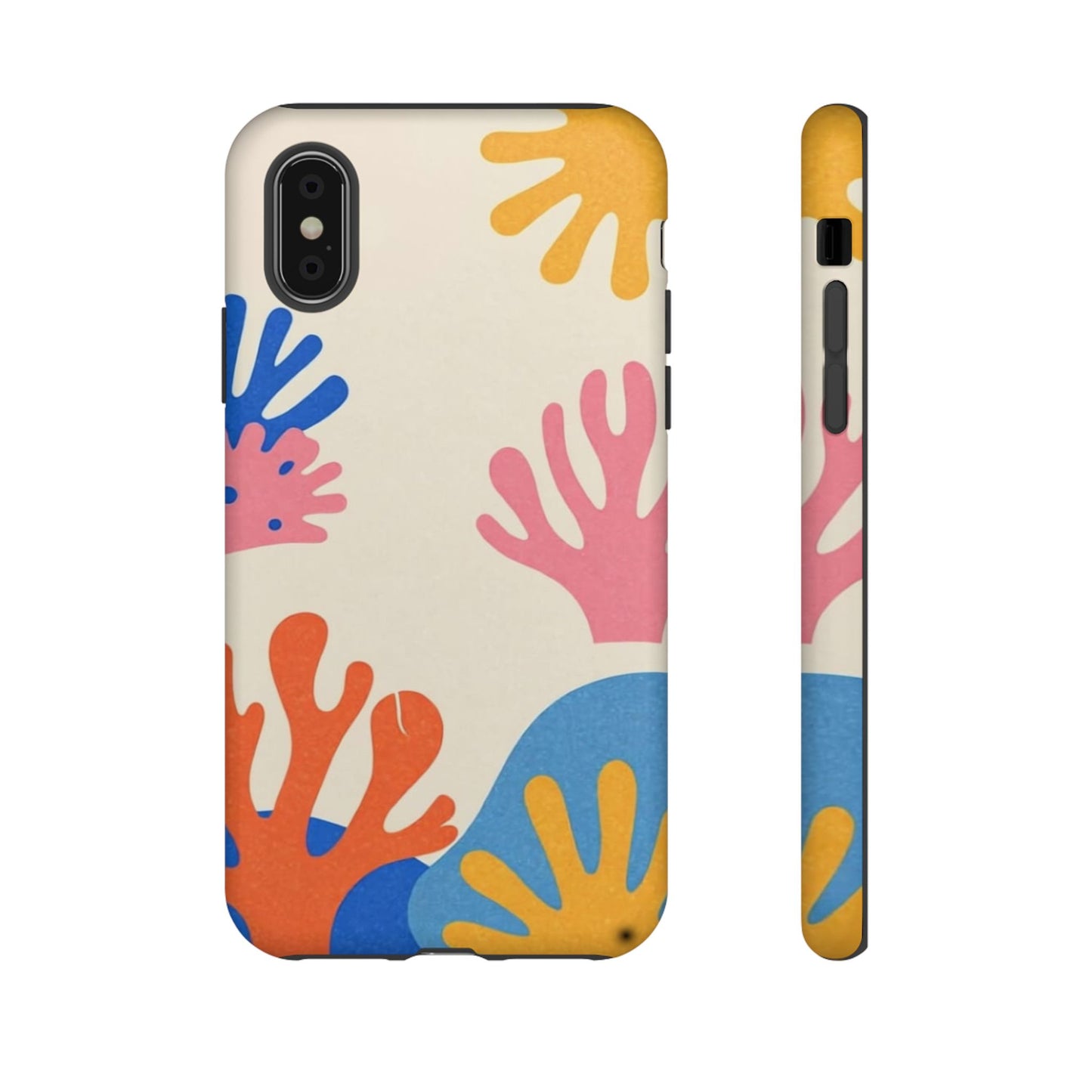 Tough Cases — Colorful Coral Pattern Phone Case