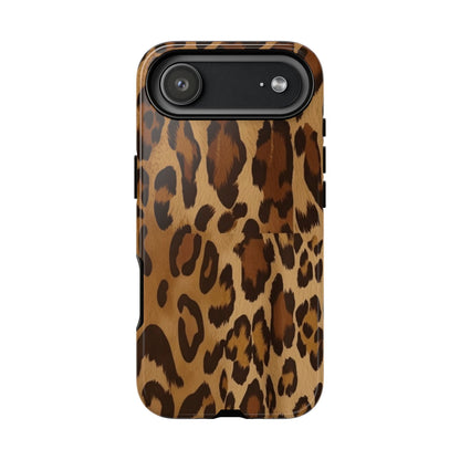 Leopard Print Tough Phone Case