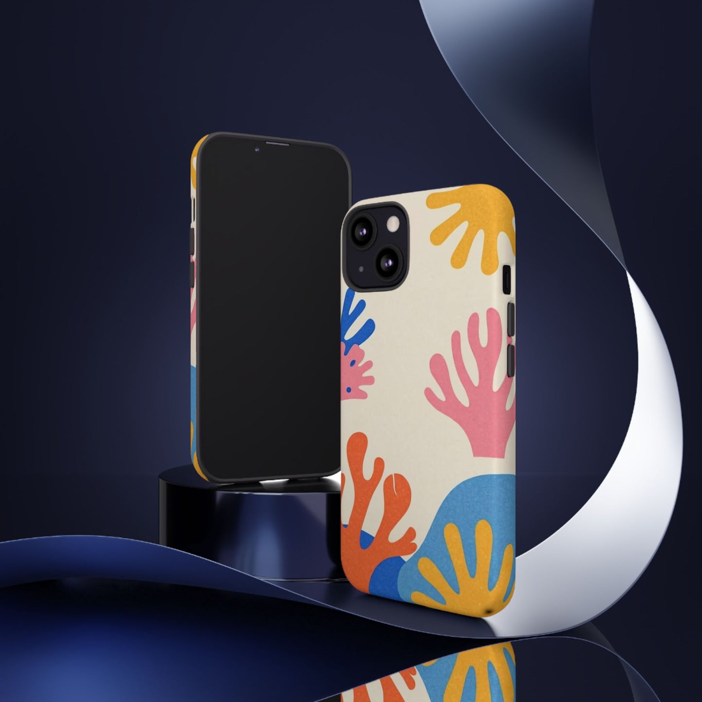 Tough Cases — Colorful Coral Pattern Phone Case