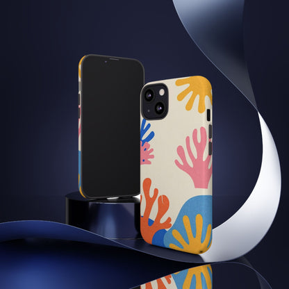 Tough Cases — Colorful Coral Pattern Phone Case