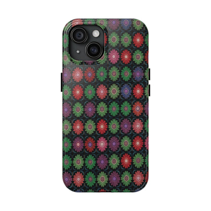 Copy of Floral Sunflower Tough Phone Case — Neutral Daisy Pattern Protective Cover