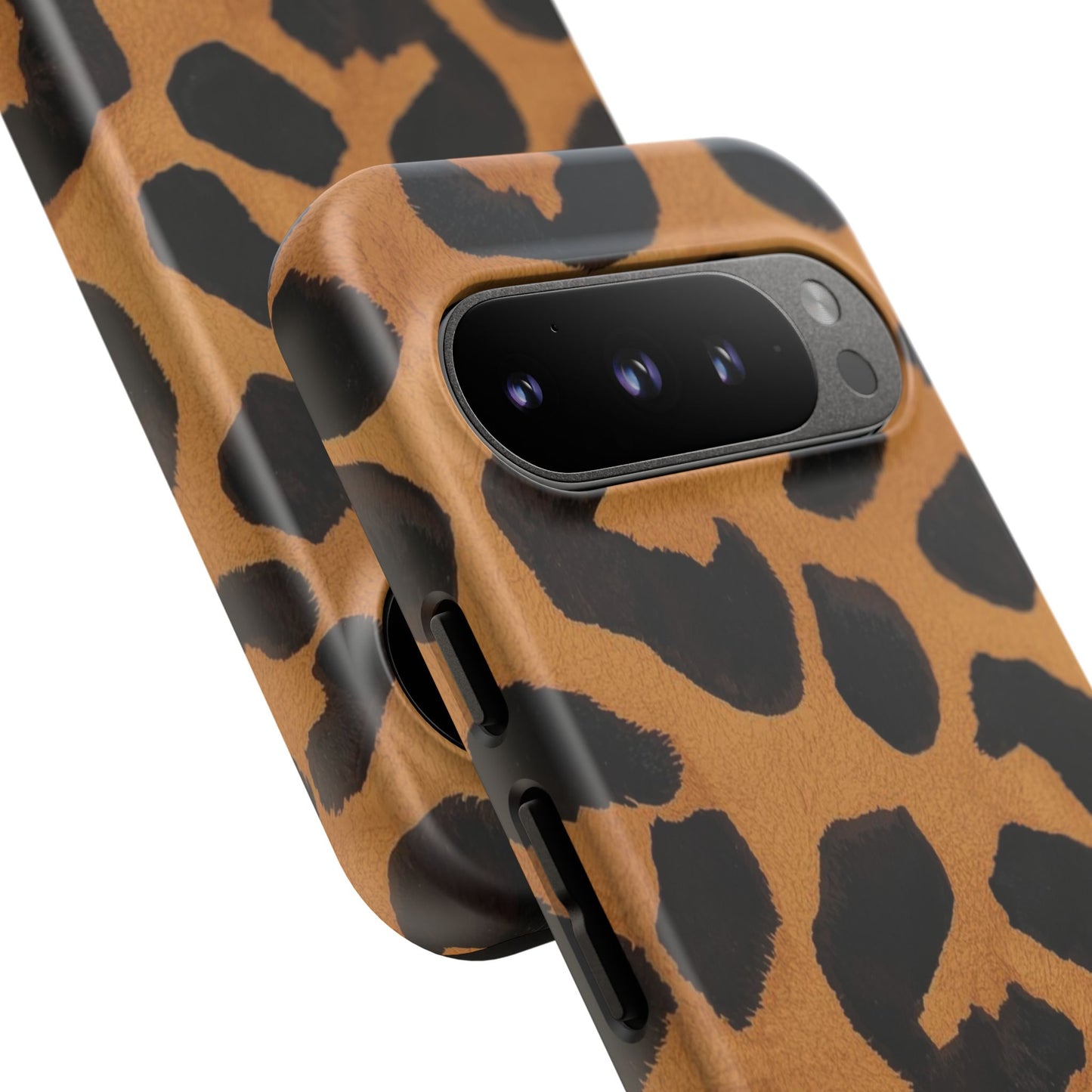 Leopard Print Tough Phone Case — Protective Animal Print iPhone Case