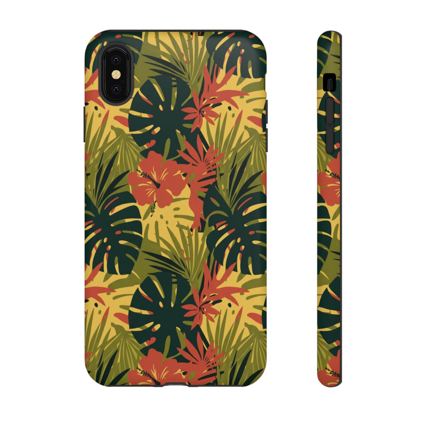 Tropical Hibiscus Phone Case — Durable Floral iPhone Protection