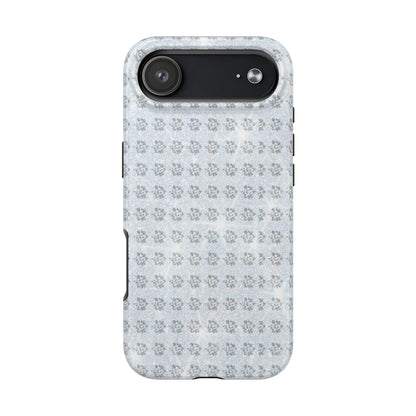 Tough Phone Case — Subtle floral Print Protective Cover