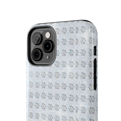 Tough Phone Case — Subtle floral Print Protective Cover