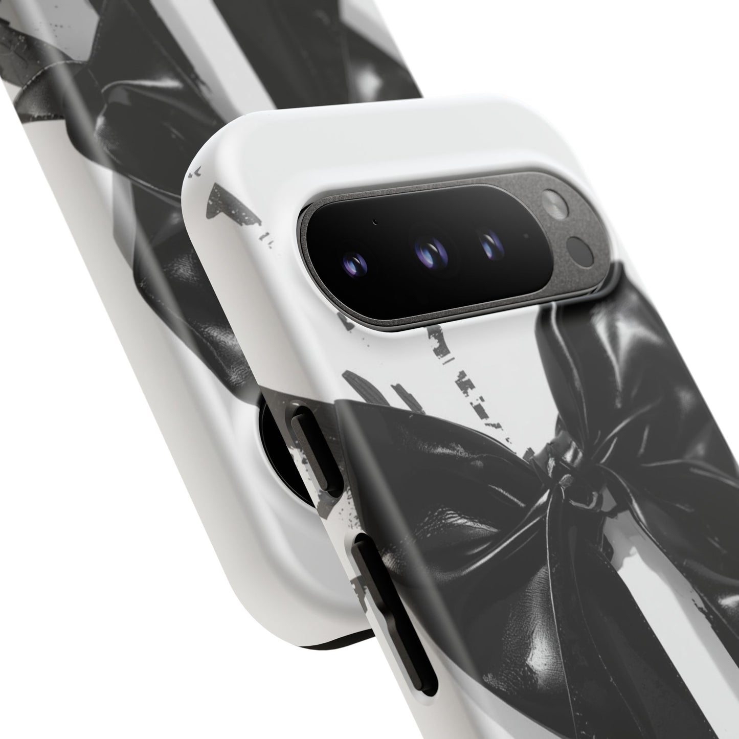 Phone Case — Black Bow Graphic Protective Cover