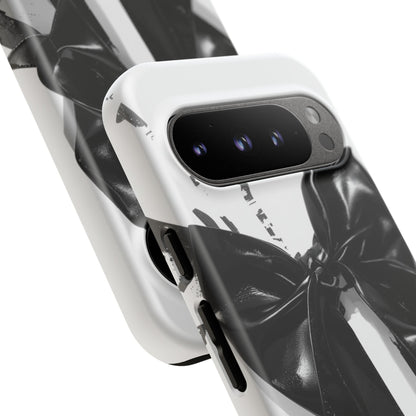 Phone Case — Black Bow Graphic Protective Cover