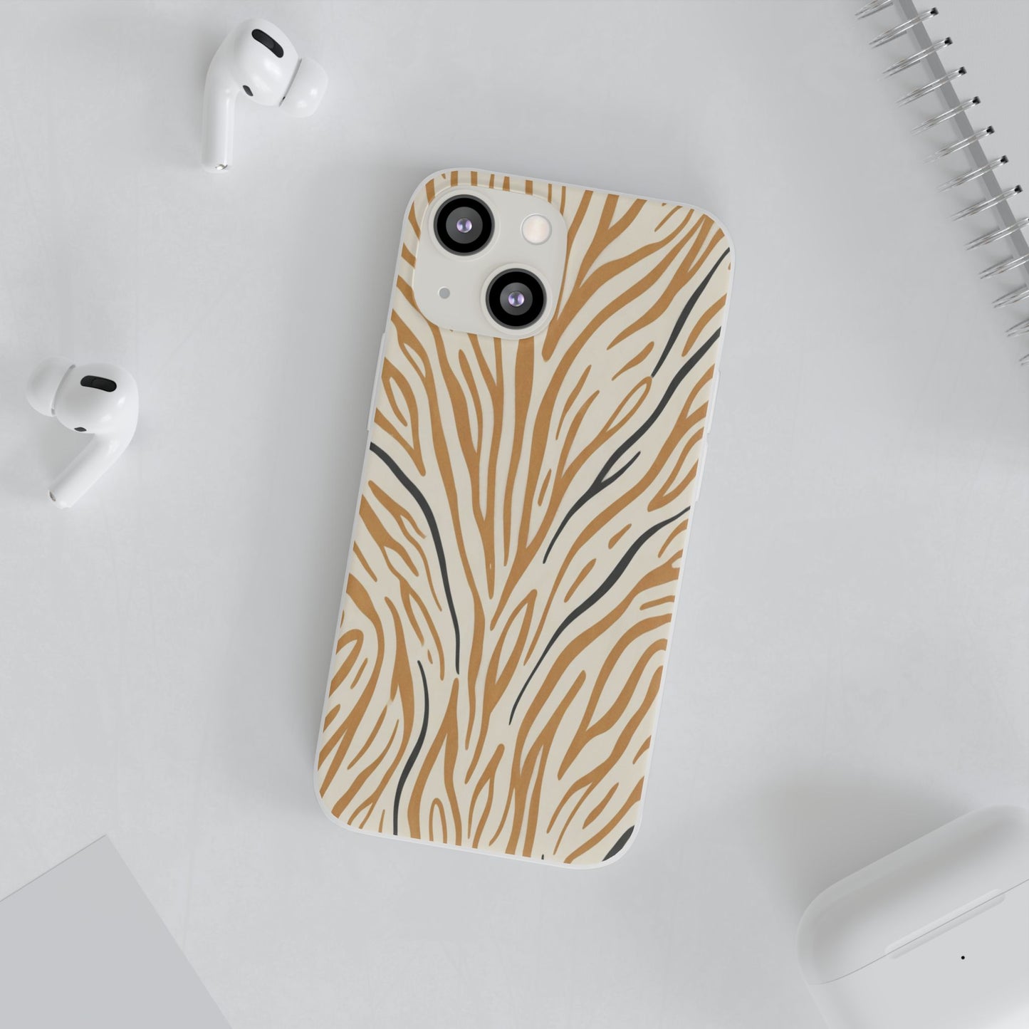 Pink Leopard Print Phone Case – Slim Flexible Protective Cover
