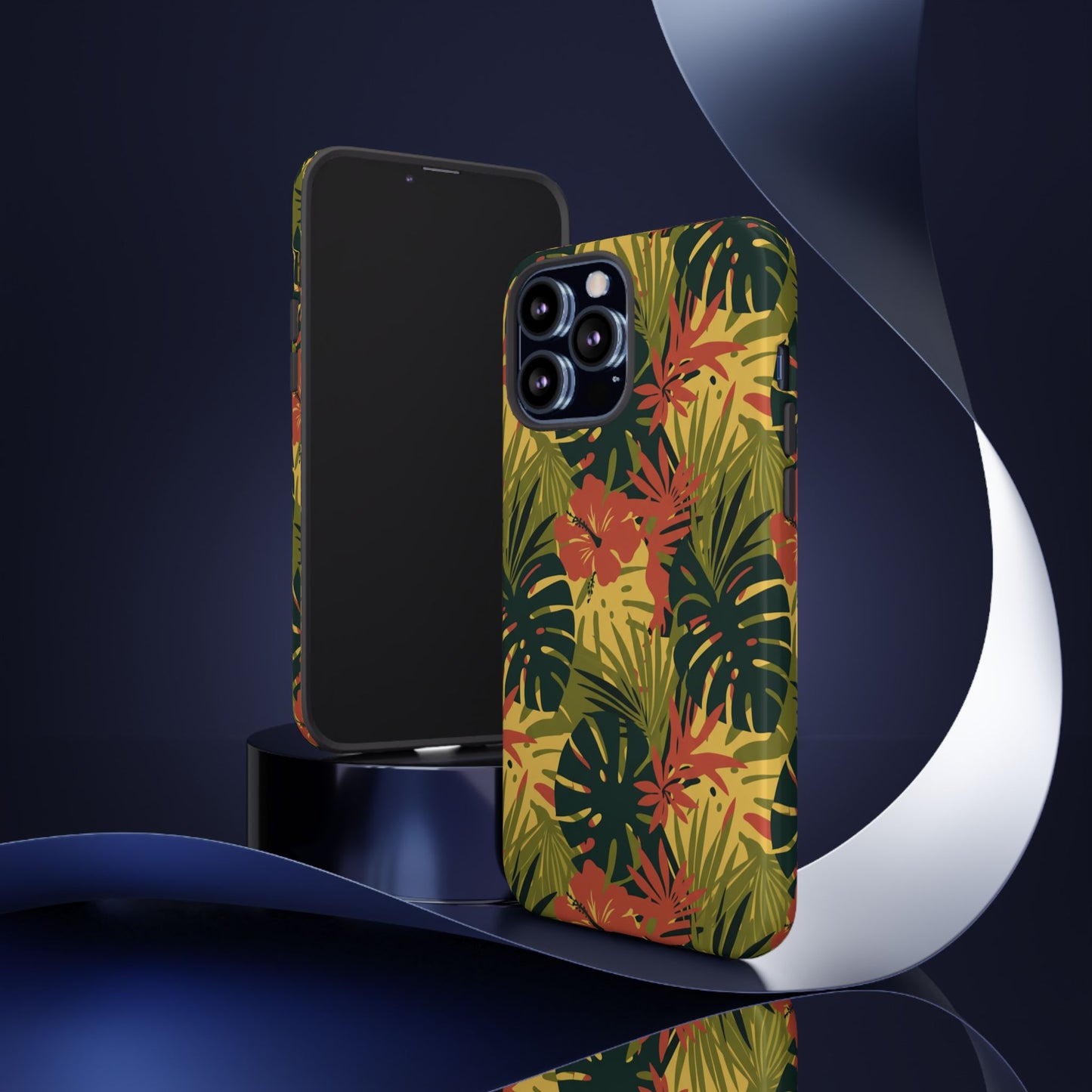 Tropical Hibiscus Phone Case — Durable Floral iPhone Protection