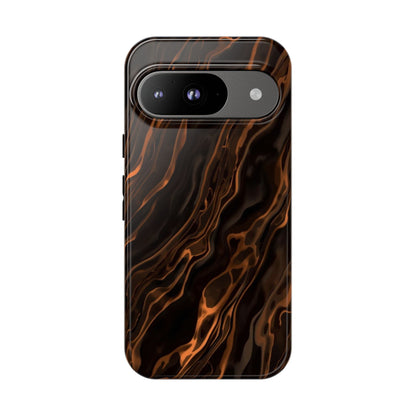 Copper Swirl Phone Case — Tough Protective iPhone Cover