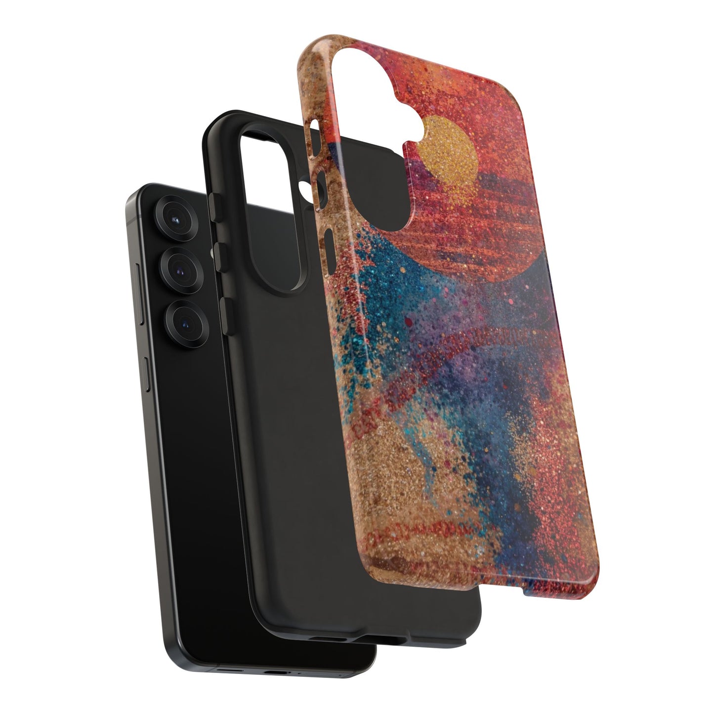 Retro Sunset Tough Phone Case