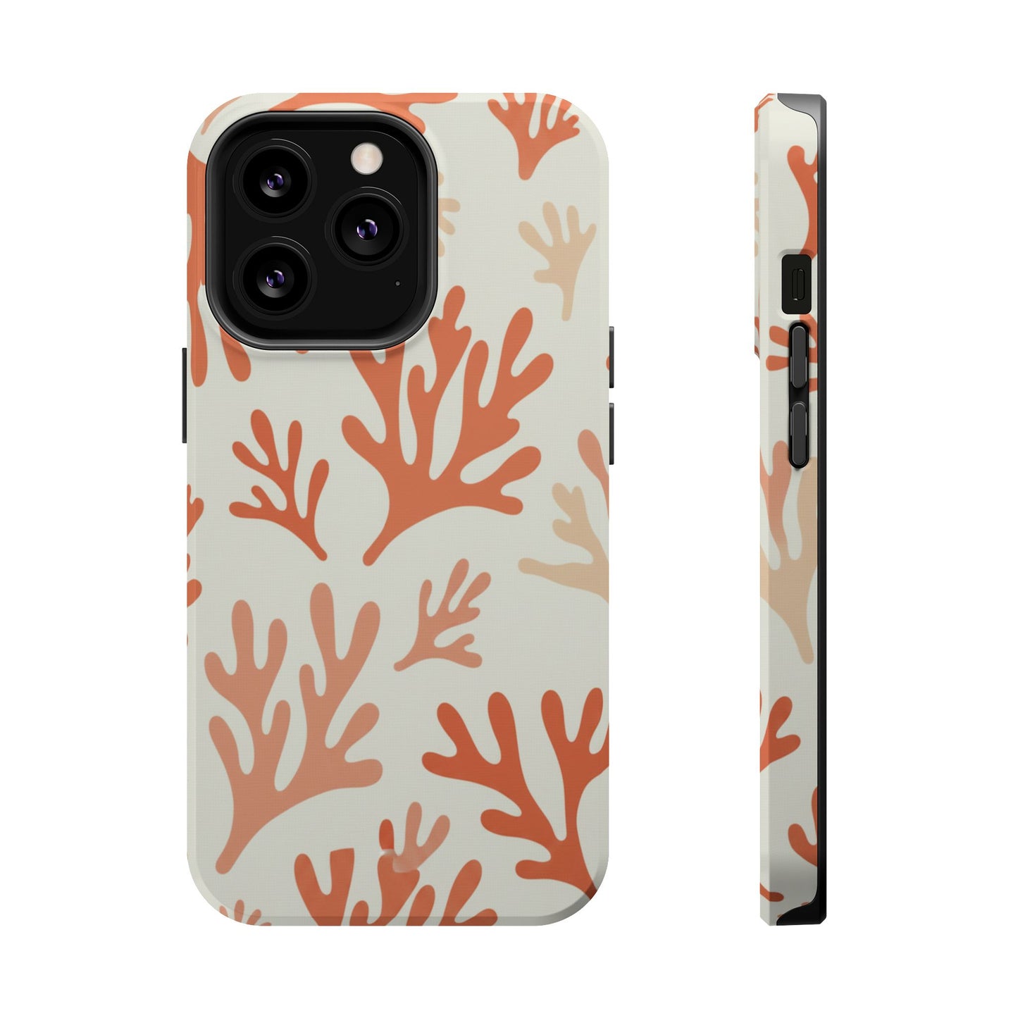 Coral Reef Magnetic Impact Phone Case — Protective MagSafe-Compatible Design