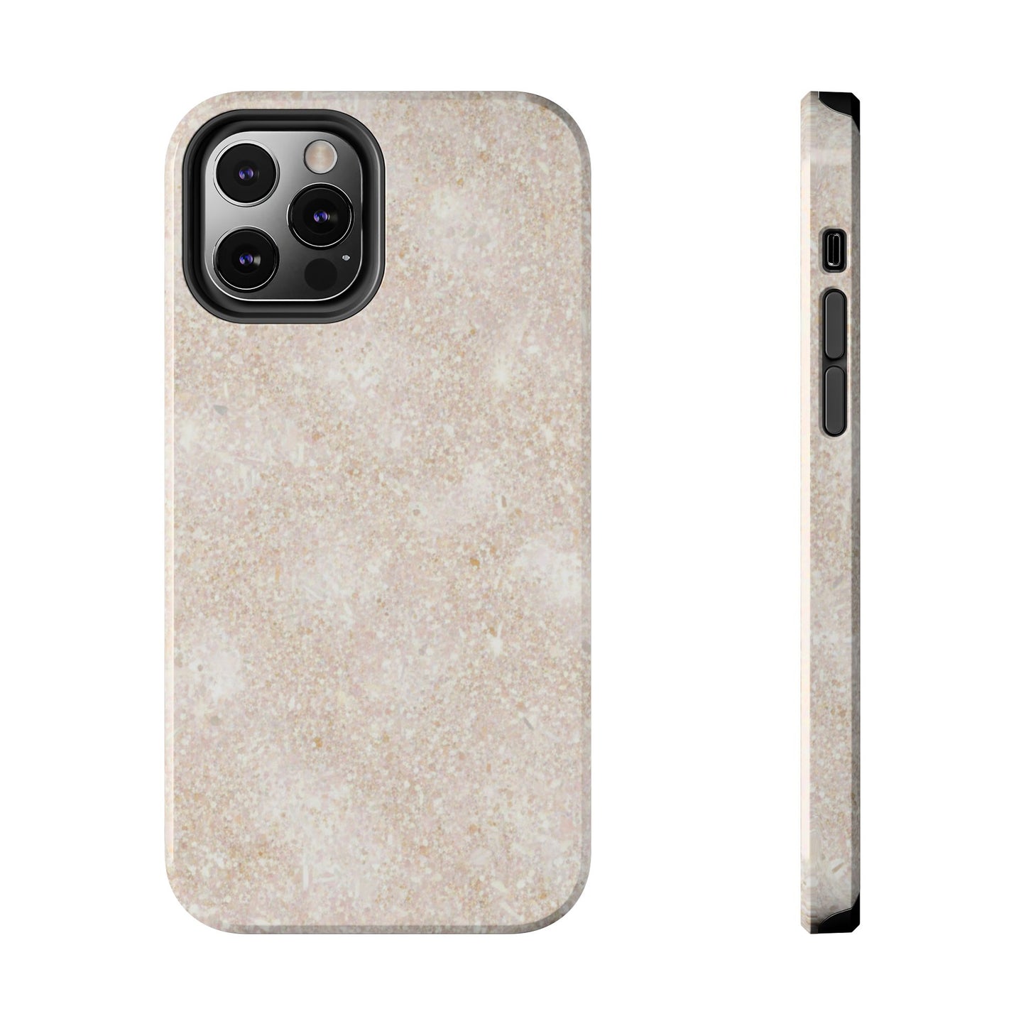 Marble Texture Tough Phone Case — Sandstone Protective Phone Cover