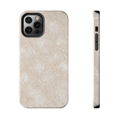 Marble Texture Tough Phone Case — Sandstone Protective Phone Cover