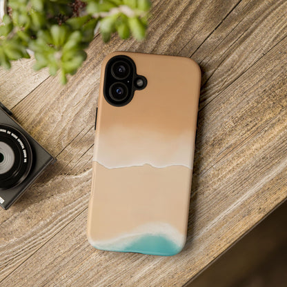 Ocean Shore Tough Phone Case — Beach Wave Protective Cover