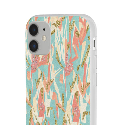 Pastel Abstract Floral Phone Case - Flexi Case