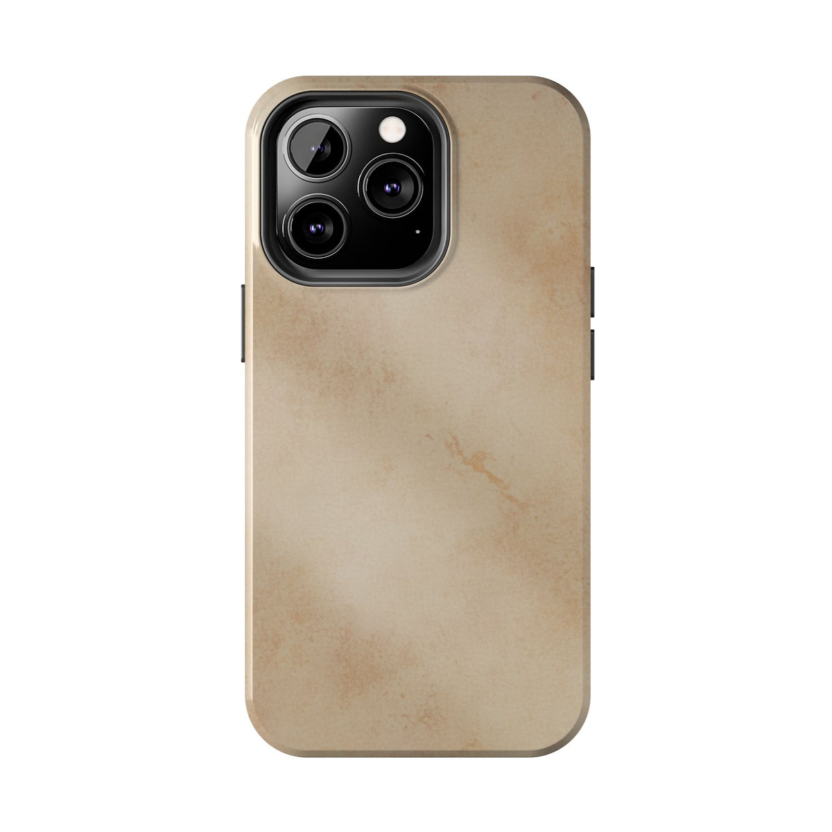 Tough Phone Case — Vintage Beige Marble Protective Phone Cover