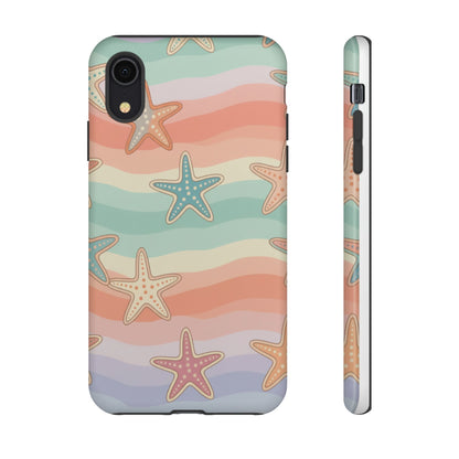 Starfish Wave Tough Phone Case — Pastel Beach Protective Cover