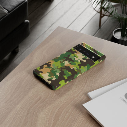 Camouflage Tough Phone Case — Military Camo Protective Cover