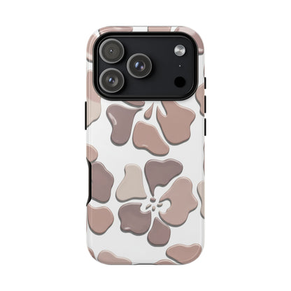 Tough Cases — Neutral Floral Tough Phone Case
