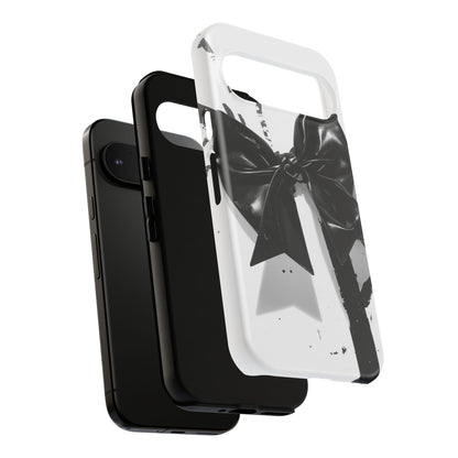 Phone Case — Black Bow Graphic Protective Cover