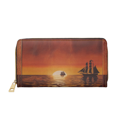 Women's Coastal Printed Wallet - Everyday Nautical Wallet