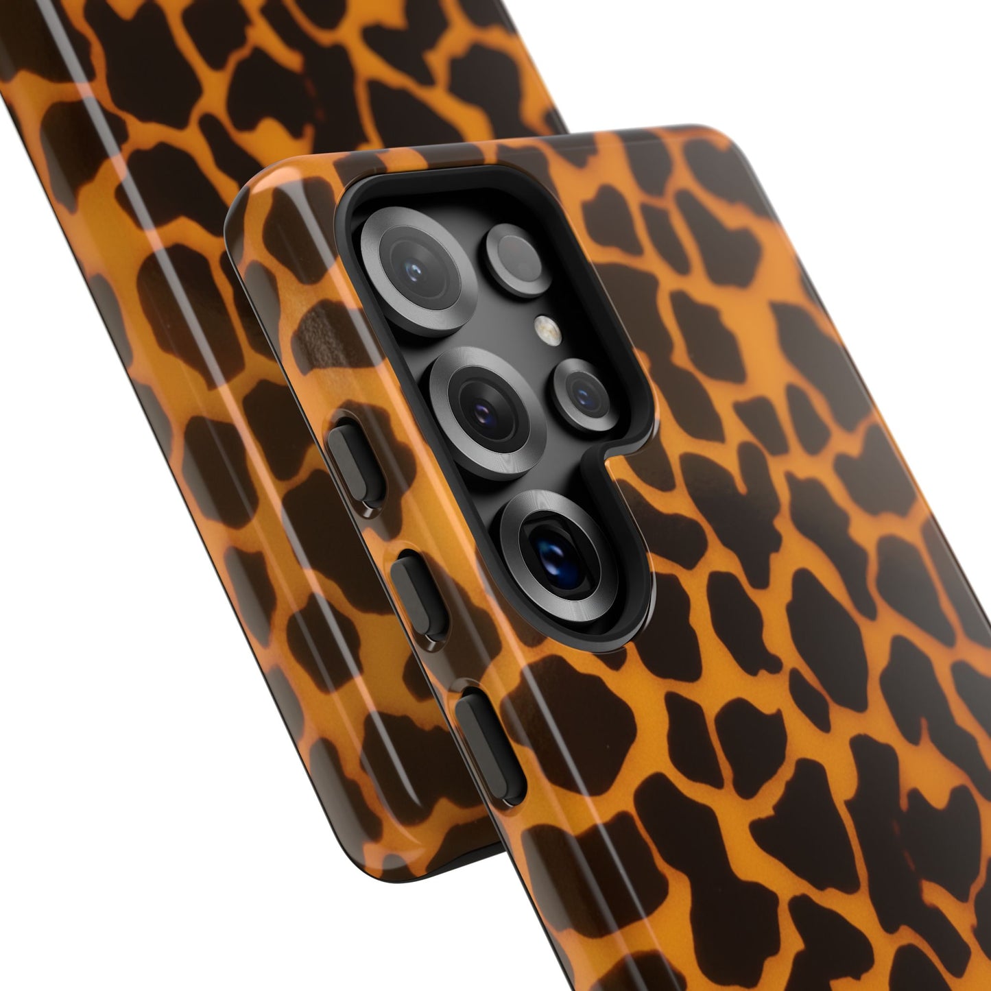 Leopard Print Tough Phone Case — Slim Protective iPhone Cover