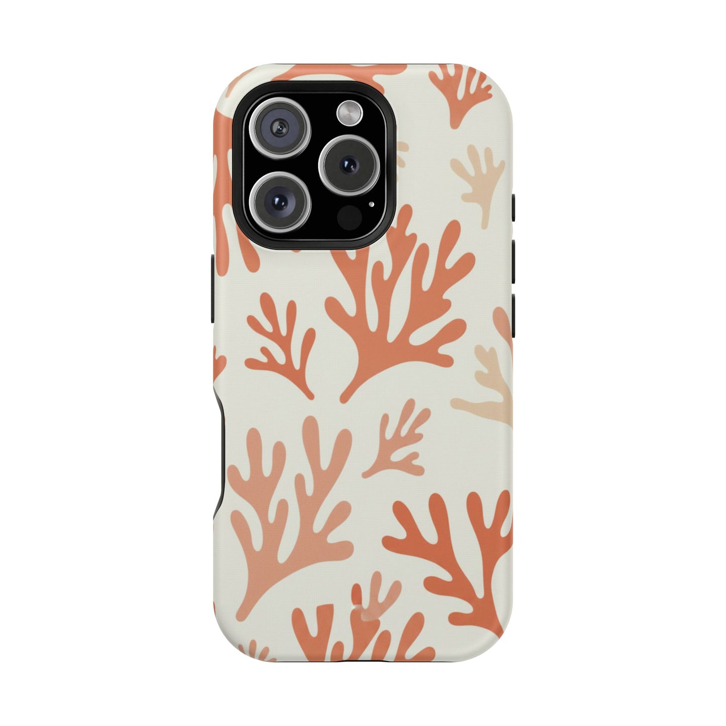 Coral Reef Magnetic Impact Phone Case — Protective MagSafe-Compatible Design