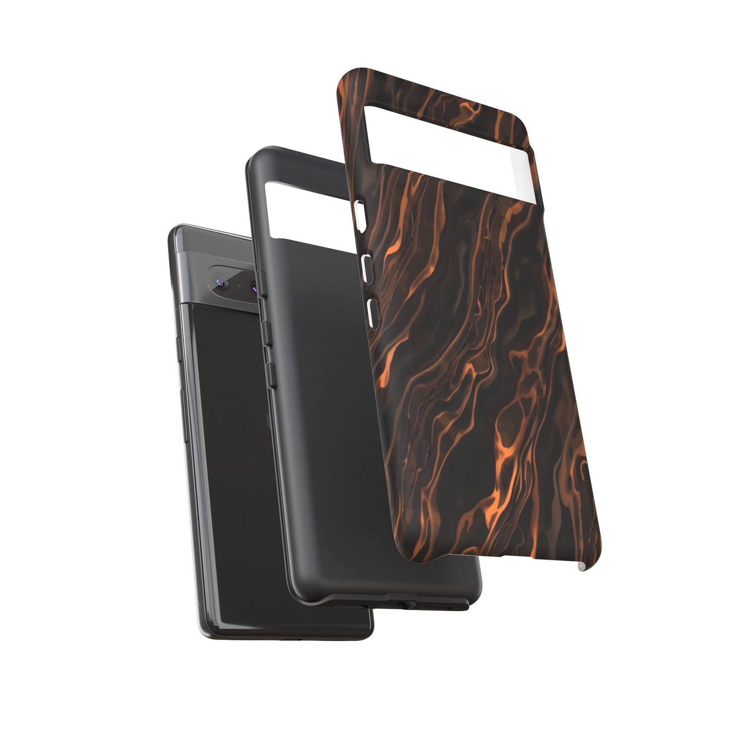 Copper Swirl Phone Case — Tough Protective iPhone Cover