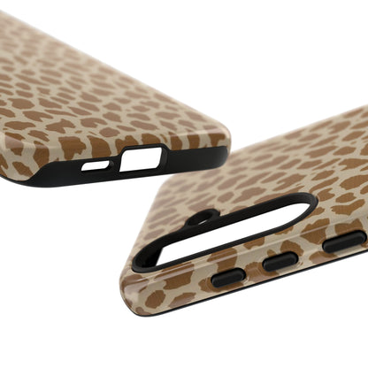 Leopard Print Tough Phone Case — Slim Protective Animal Pattern