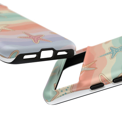Starfish Wave Tough Phone Case — Pastel Beach Protective Cover