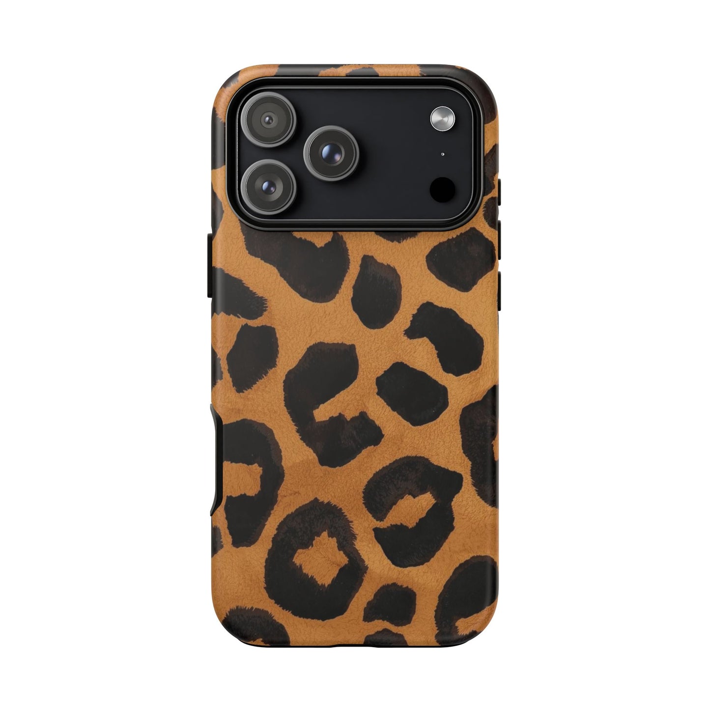 Leopard Print Tough Phone Case — Protective Animal Print iPhone Case