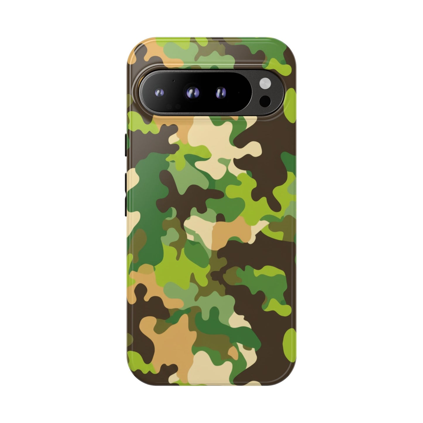 Camouflage Tough Phone Case — Military Camo Protective Cover