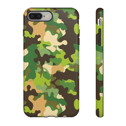 Camouflage Tough Phone Case — Military Camo Protective Cover
