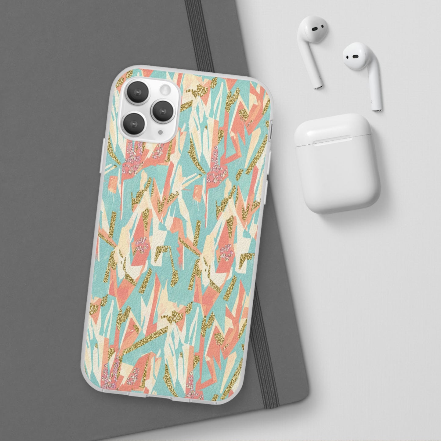 Pastel Abstract Floral Phone Case - Flexi Case