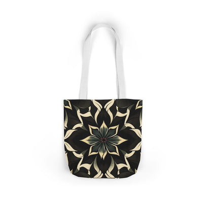 Kaleidoscope Floral Canvas Tote